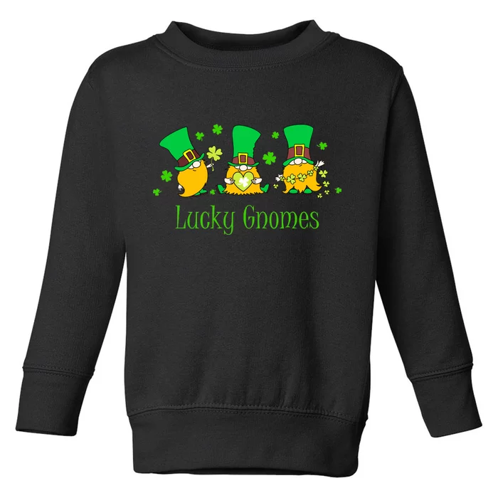 Lucky Gnomes Toddler Sweatshirt