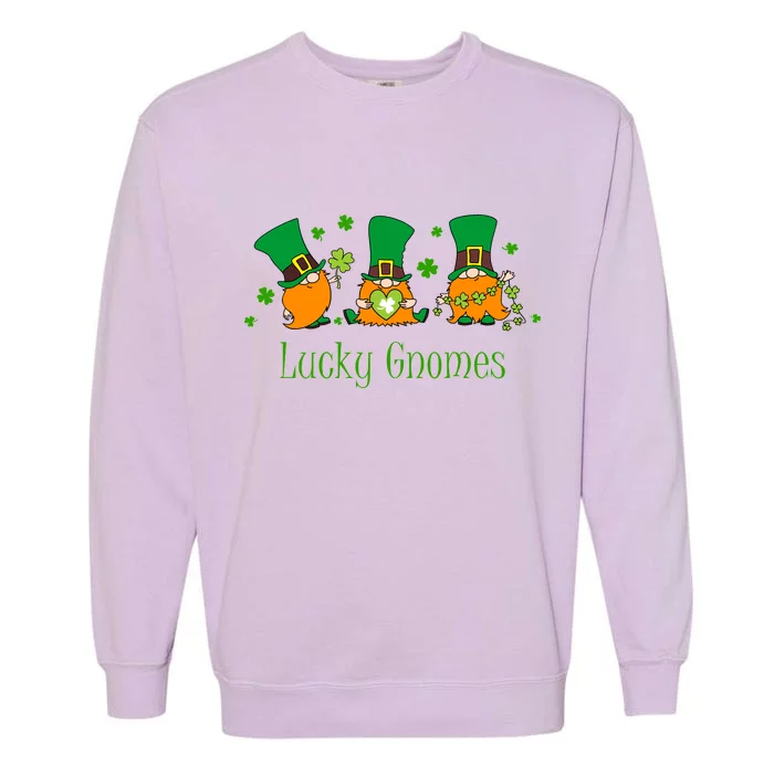 Lucky Gnomes Garment-Dyed Sweatshirt