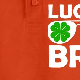 Lucky Irish Bro Dry Zone Grid Performance Polo