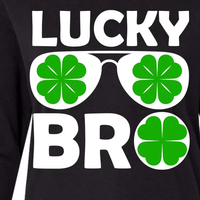 Lucky Irish Bro Womens Cotton Relaxed Long Sleeve T-Shirt