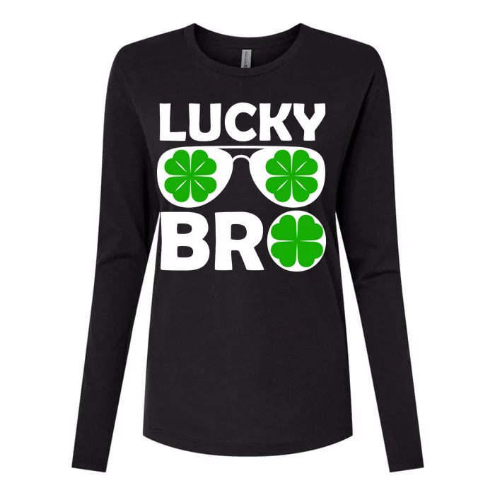 Lucky Irish Bro Womens Cotton Relaxed Long Sleeve T-Shirt