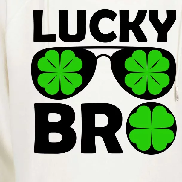 Lucky Irish Bro Womens Funnel Neck Pullover Hood