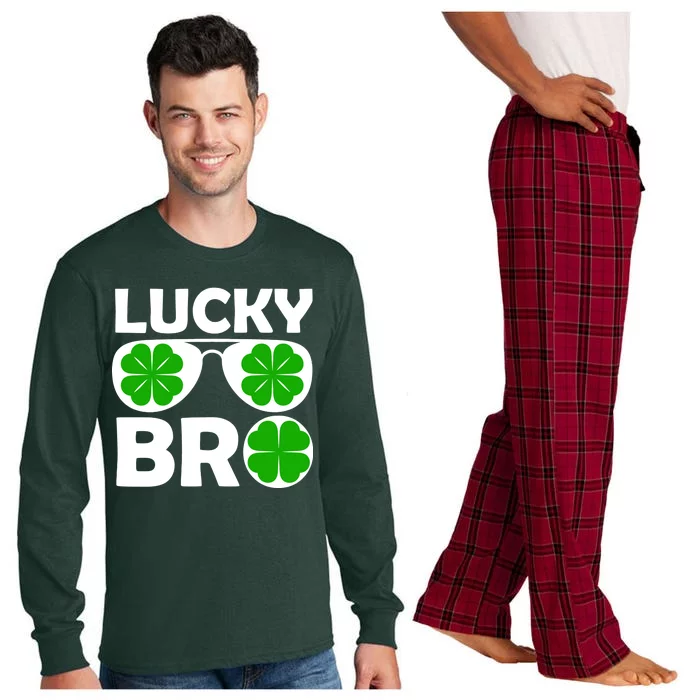 Lucky Irish Bro Long Sleeve Pajama Set