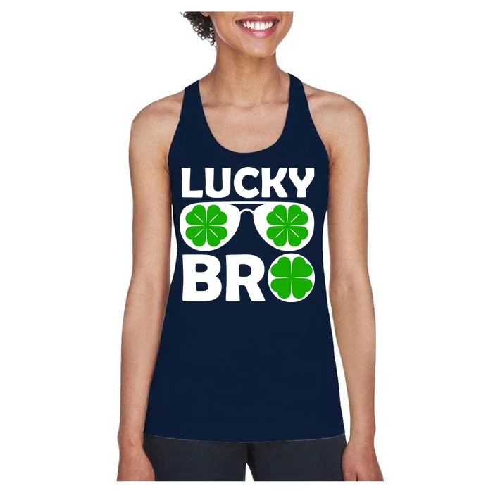 Lucky Irish Bro Women's Racerback Tank