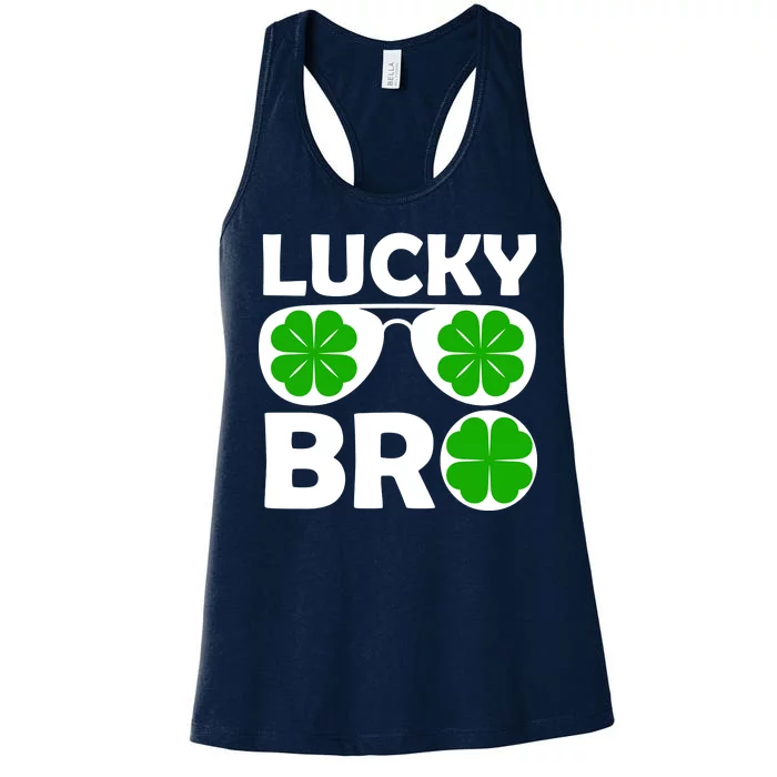 Lucky Irish Bro Women's Racerback Tank