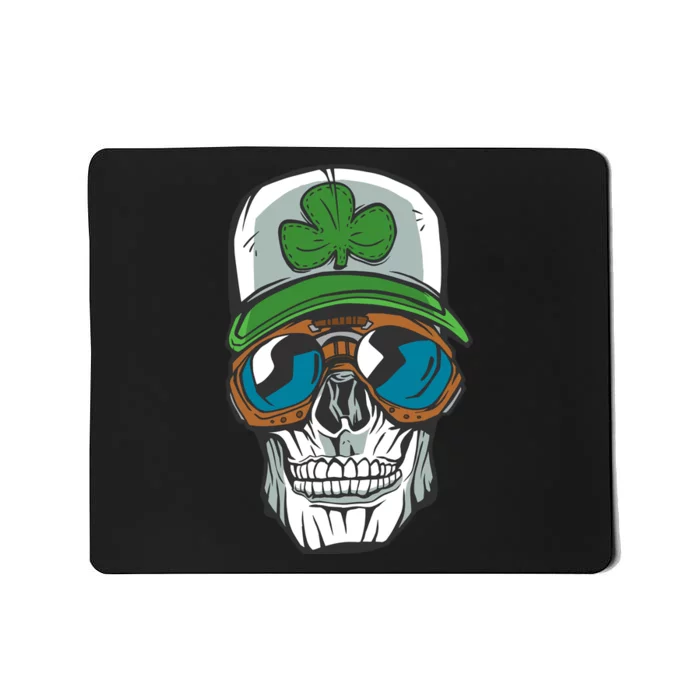 Lucky Irish Skull Mousepad