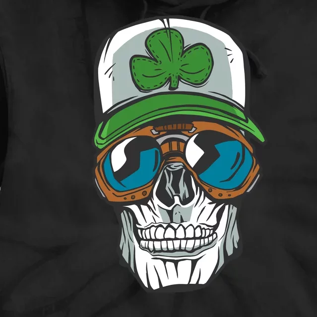 Lucky Irish Skull Tie Dye Hoodie