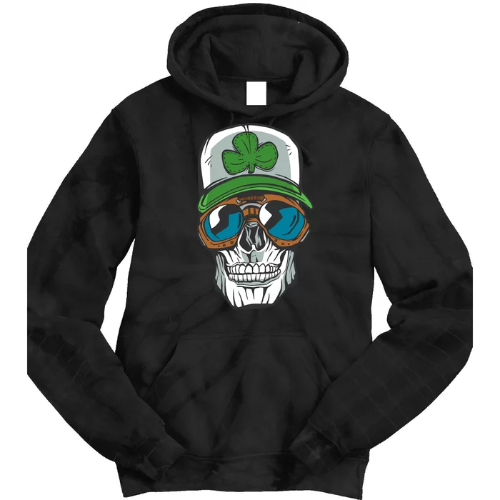 Lucky Irish Skull Tie Dye Hoodie