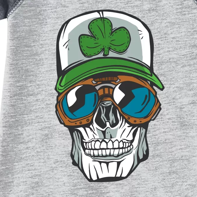 Lucky Irish Skull Infant Baby Jersey Bodysuit