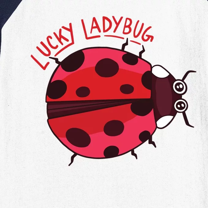 Lucky Ladybug Baseball Sleeve Shirt