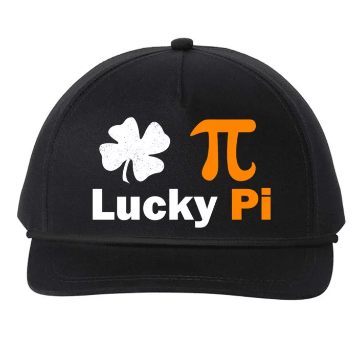 Lucky Pi St. Patrick's Day Clover Snapback Five-Panel Rope Hat