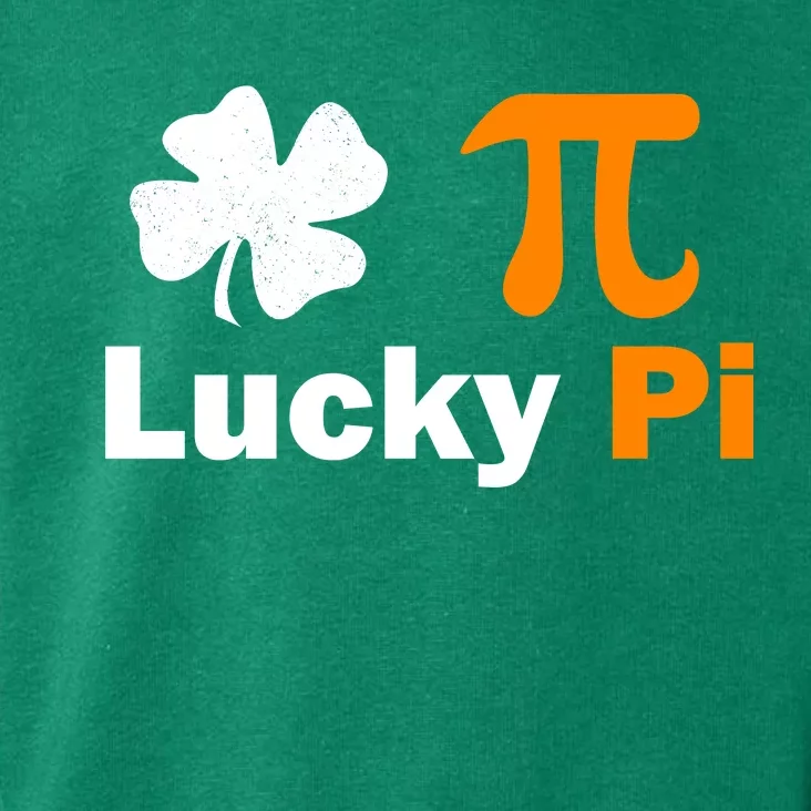 Lucky Pi St. Patrick's Day Clover Toddler Hoodie