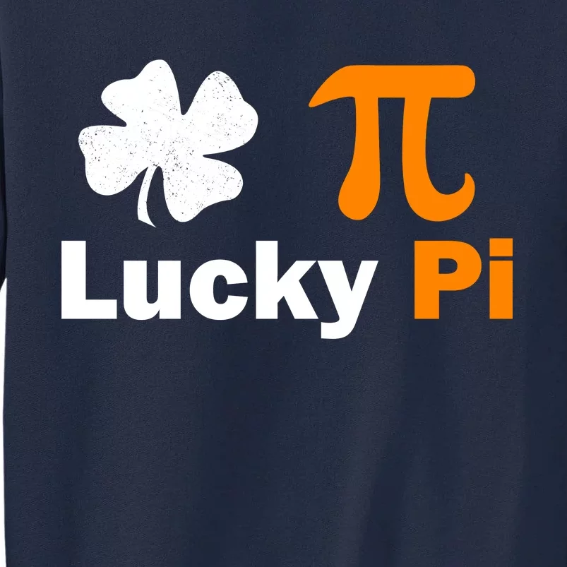 Lucky Pi St. Patrick's Day Clover Tall Sweatshirt