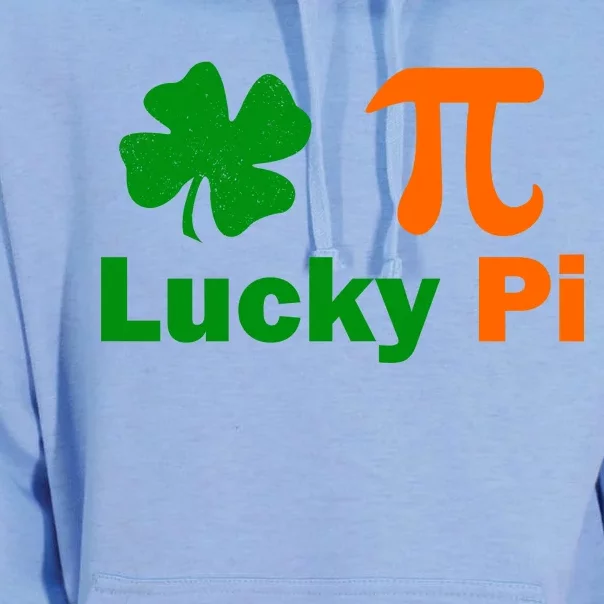 Lucky Pi St. Patrick's Day Clover Unisex Surf Hoodie