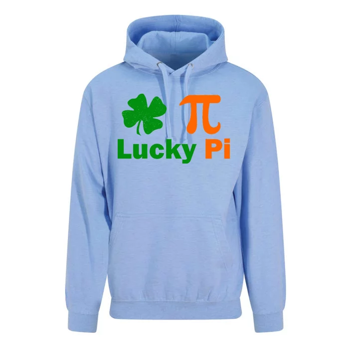 Lucky Pi St. Patrick's Day Clover Unisex Surf Hoodie