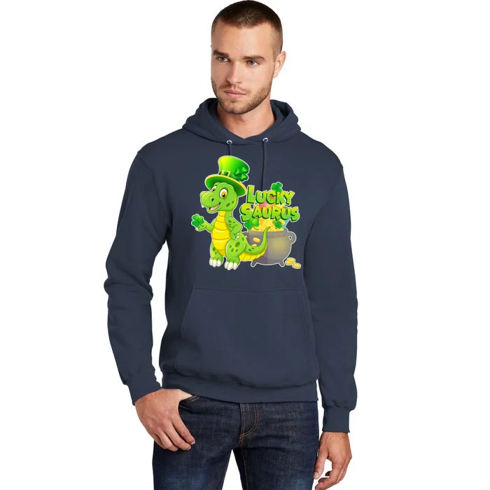 Lucky-Saurus St Patrick's Day Tall Hoodie