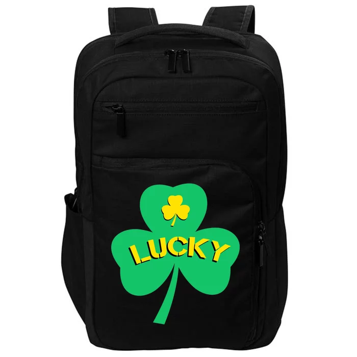 Lucky Shamrock St.Patrick's Day Impact Tech Backpack