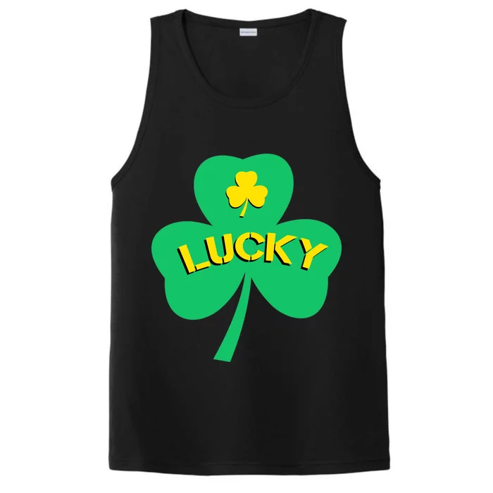 Lucky Shamrock St.Patrick's Day Performance Tank