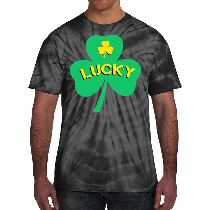 Lucky Shamrock St.Patrick's Day Tie-Dye T-Shirt