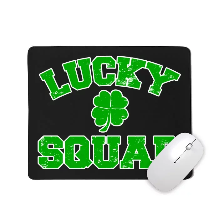 Lucky Squad Irish Clover Mousepad