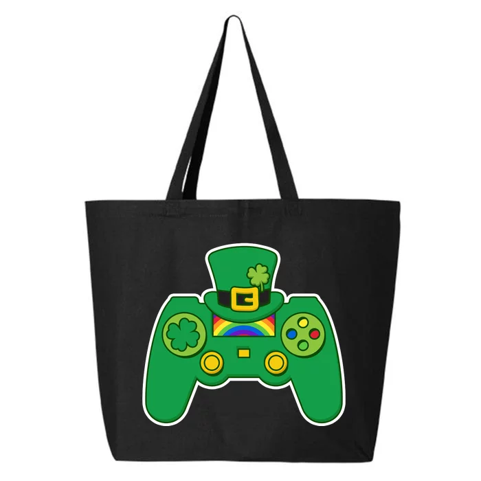 Lucky St Patrick's Day Video Game Controller 25L Jumbo Tote