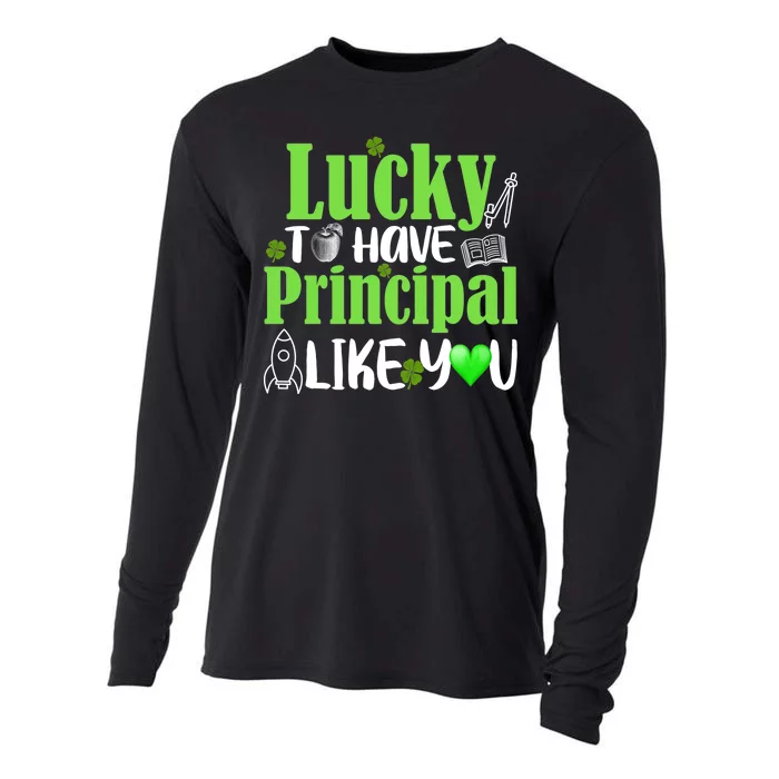 Lucky to Have Principal Like You Cooling Performance Long Sleeve Crew