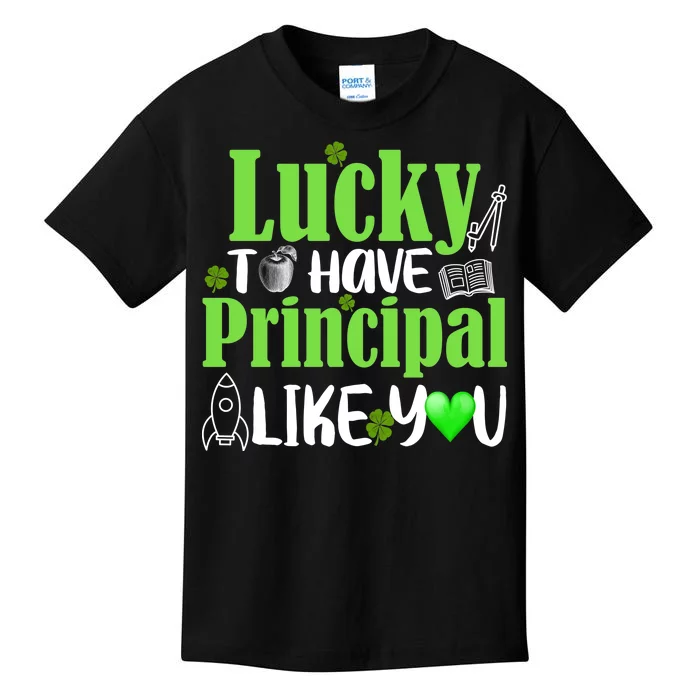 Lucky to Have Principal Like You Kids T-Shirt