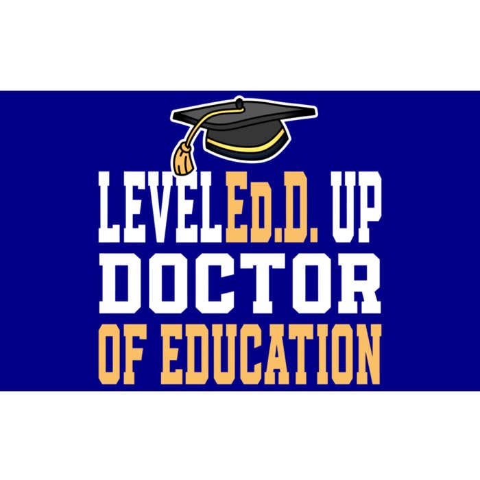 Leveled Up Doctor Of Education Doctoral Degree Gift Bumper Sticker