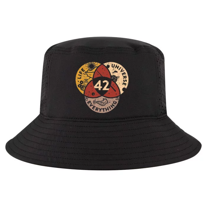 Life Universe Everything 42 Answer To Life Cool Comfort Performance Bucket Hat