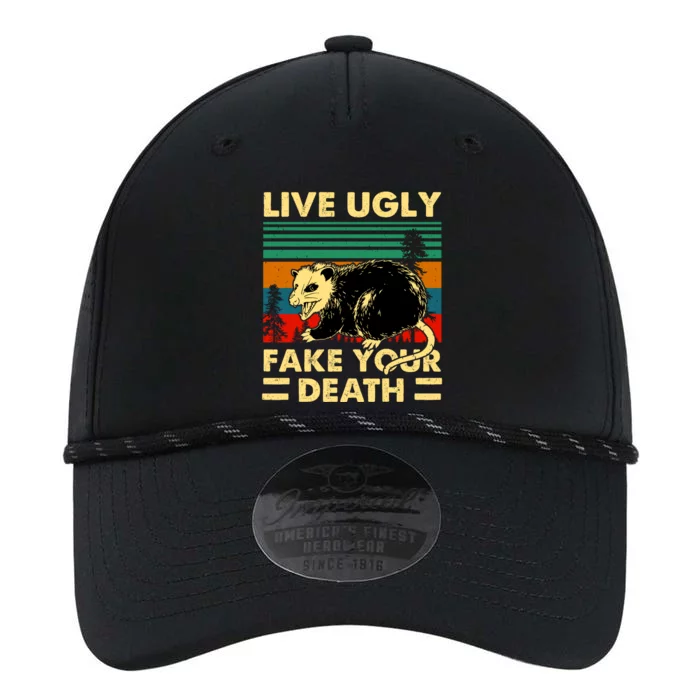 Live Ugly Fake Your Death Trash Opossum Performance The Dyno Cap