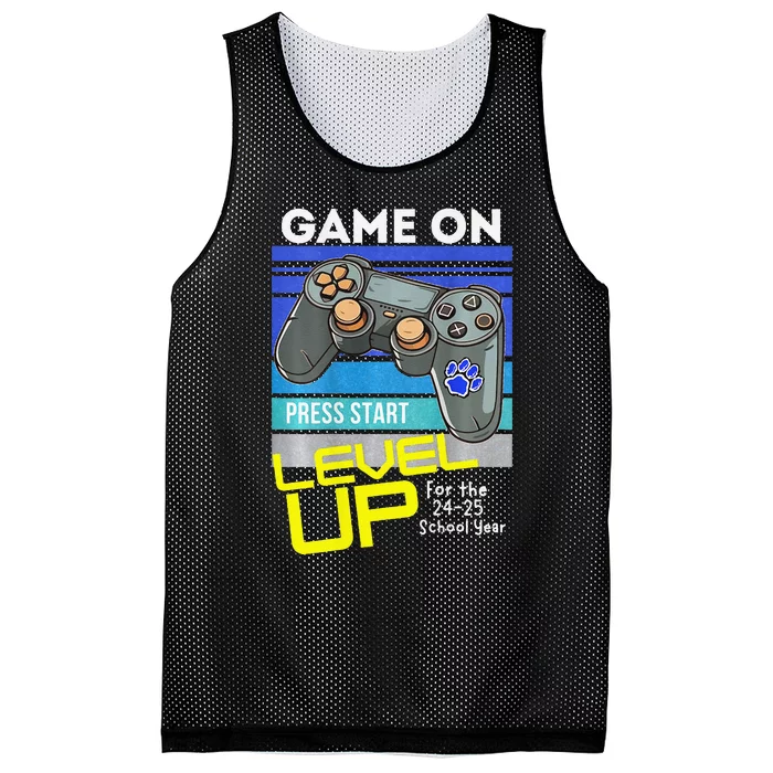 Level Up Fwe 2024 25 Mesh Reversible Basketball Jersey Tank