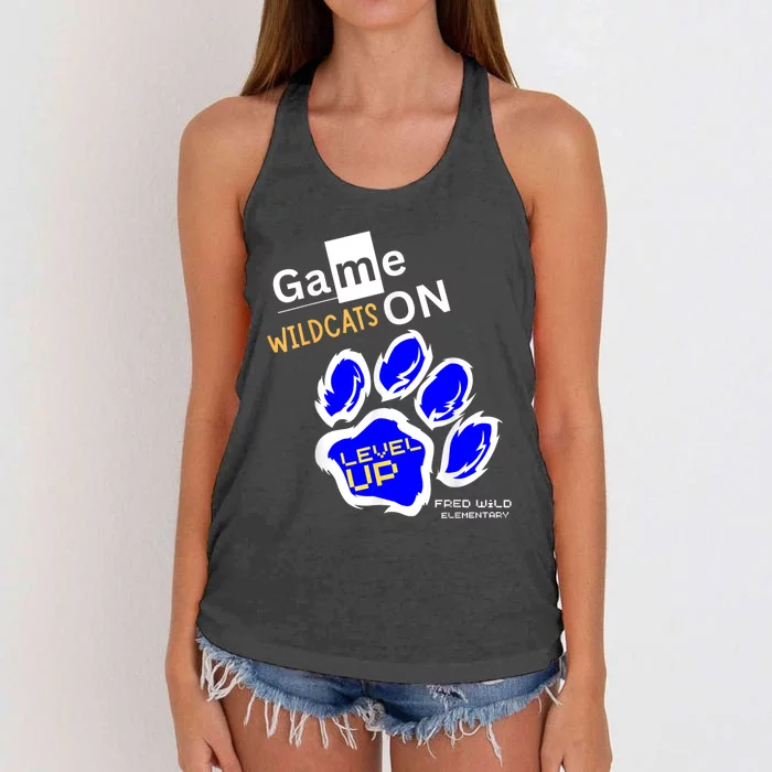 Level Up Game On Fwe Women's Knotted Racerback Tank