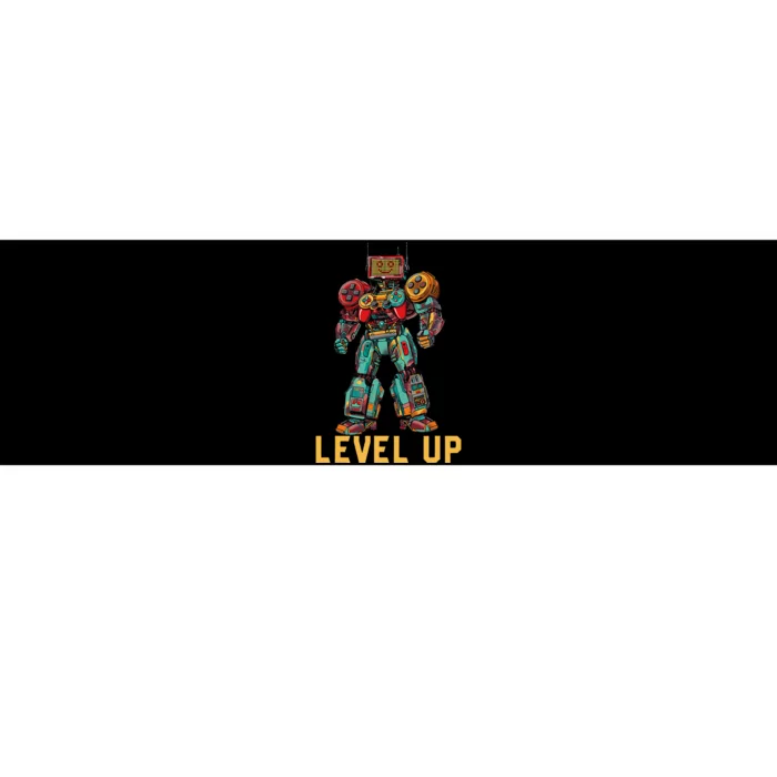 Level Up Gamer Robot Game Controller Bumper Sticker