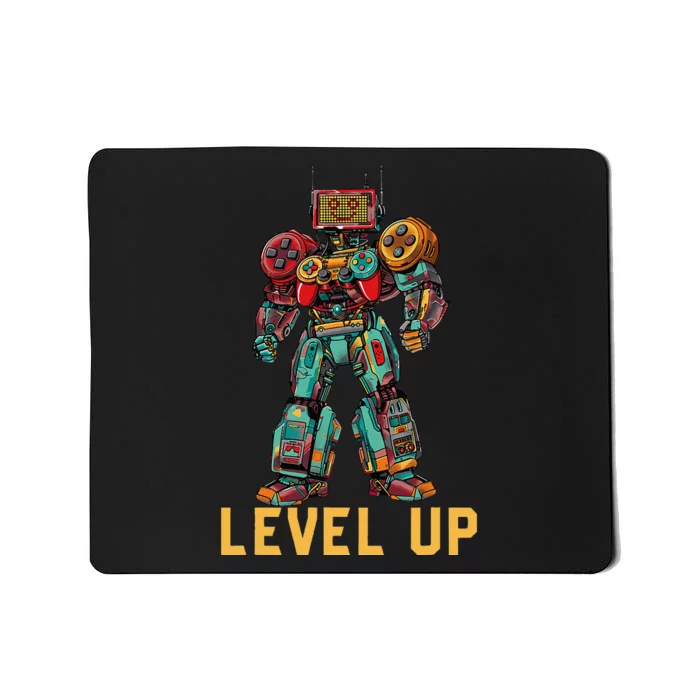 Level Up Gamer Robot Game Controller Mousepad