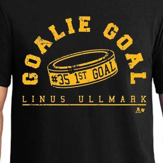 Linus Ullmark Goalie Goal Boston Hockey Pajama Set