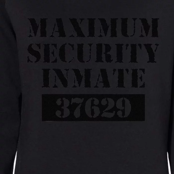 Locked Up Inmate Costume Halloween Jail Prisoner Outfits Womens California Wash Sweatshirt