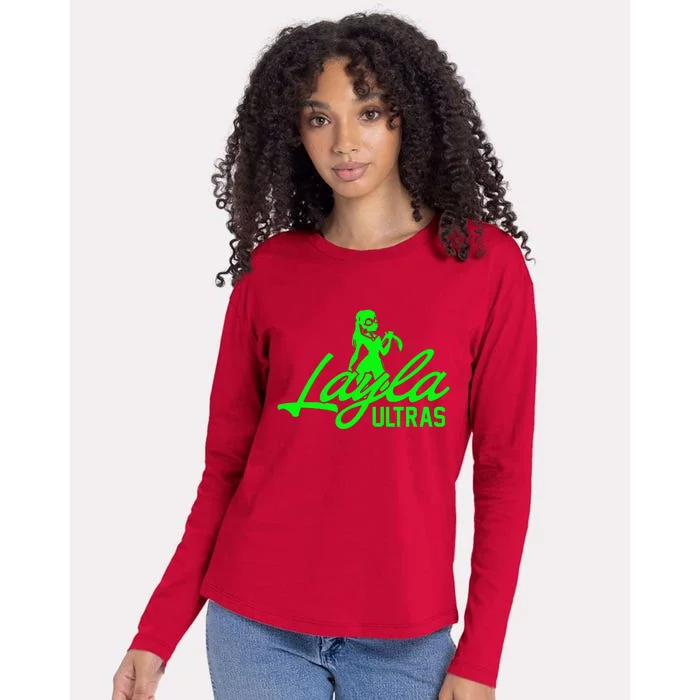 Layla Ultras Womens Cotton Relaxed Long Sleeve T-Shirt