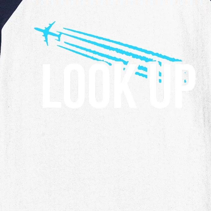 Look Up Baseball Sleeve Shirt