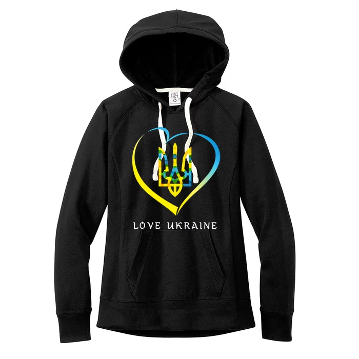 Love Ukrainian Women's Fleece Hoodie