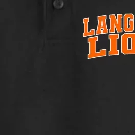 Langston University Lions Dry Zone Grid Performance Polo