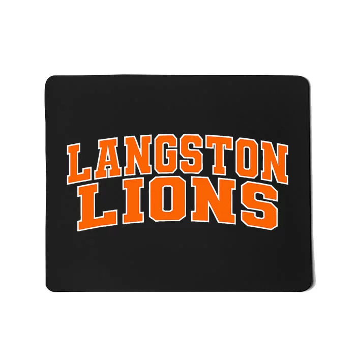 Langston University Lions Mousepad