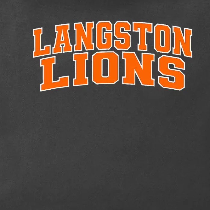 Langston University Lions Zip Tote Bag