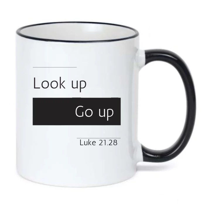 Look Up Black Color Changing Mug