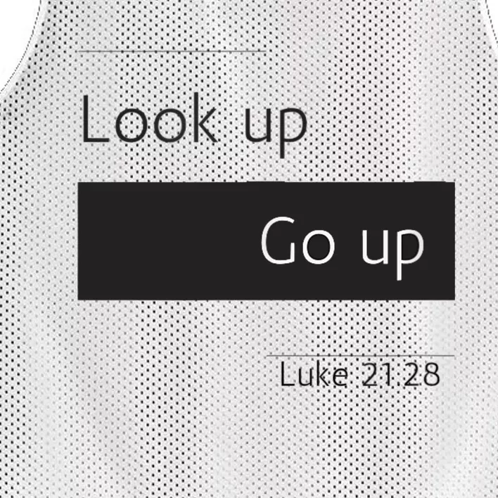 Look Up Mesh Reversible Basketball Jersey Tank