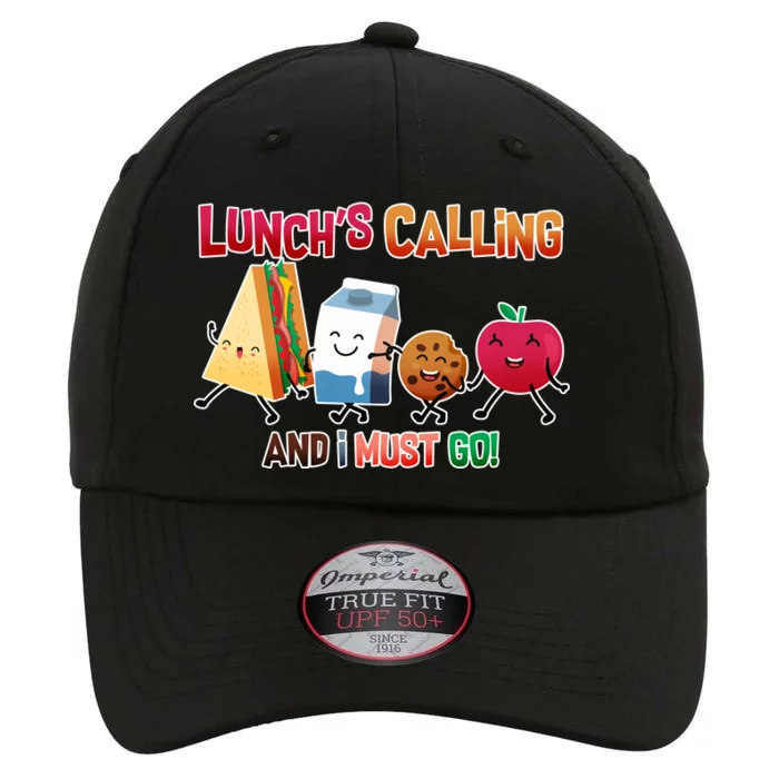 Lunch Is Calling And I Must Go The Original Performance Cap