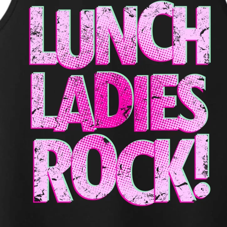 Lunch Ladies Rock Performance Tank