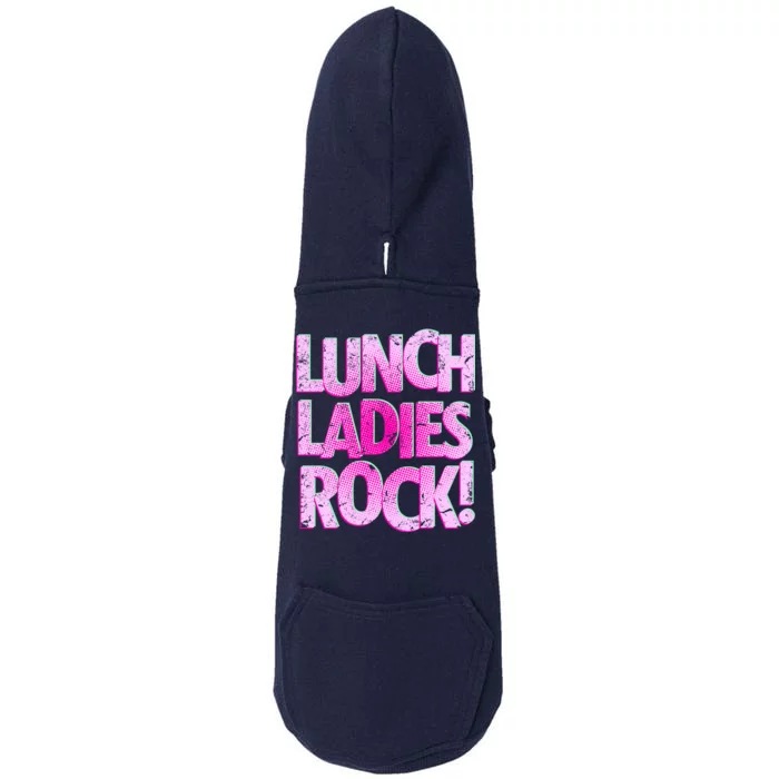 Lunch Ladies Rock Doggie 3-End Fleece Hoodie