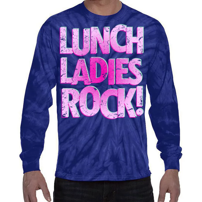 Lunch Ladies Rock Tie-Dye Long Sleeve Shirt