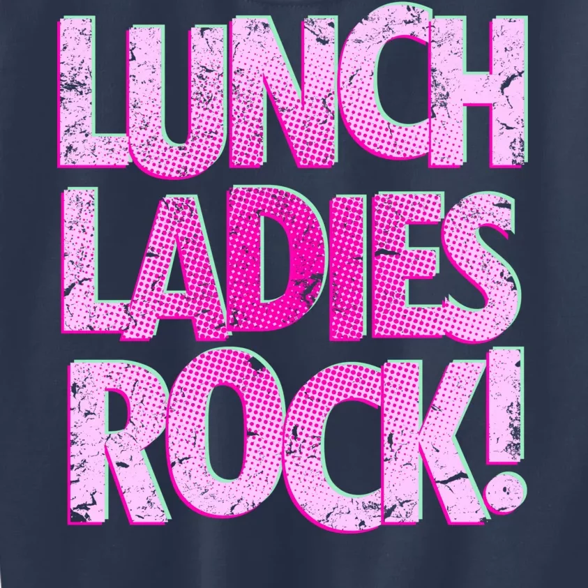 Lunch Ladies Rock Kids Sweatshirt