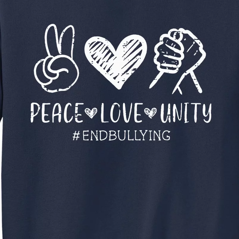 Love Unity Orange Anti Bullying Unity Day Sweatshirt